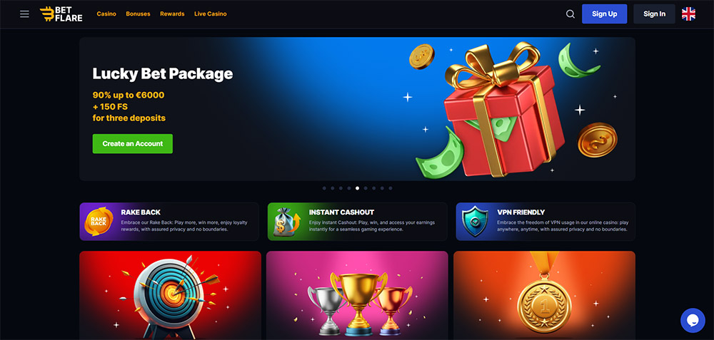 Betflare casino
