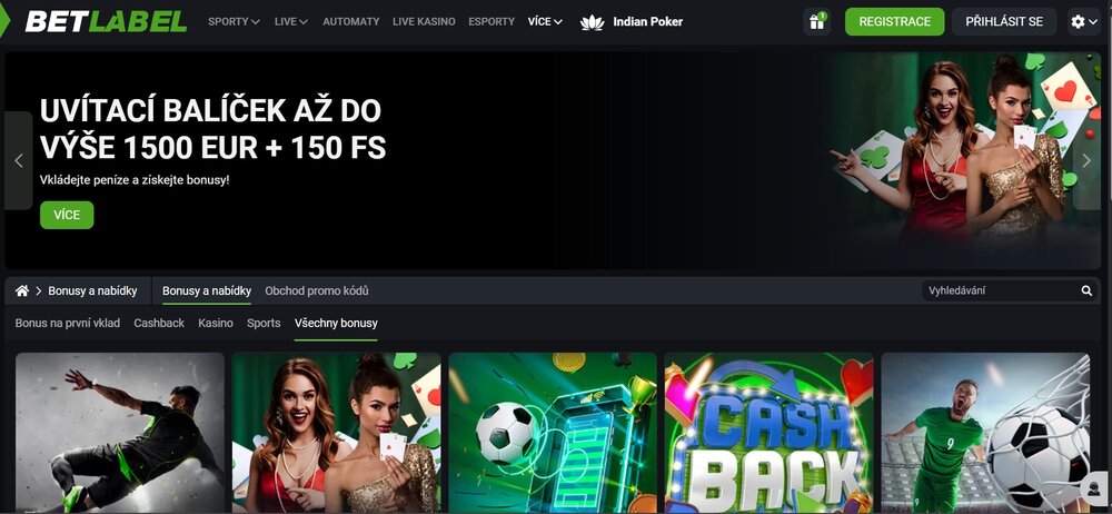 BetLabel free spins