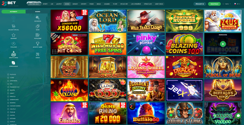 22BET automaty