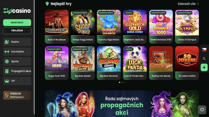 Zipcasino náhled