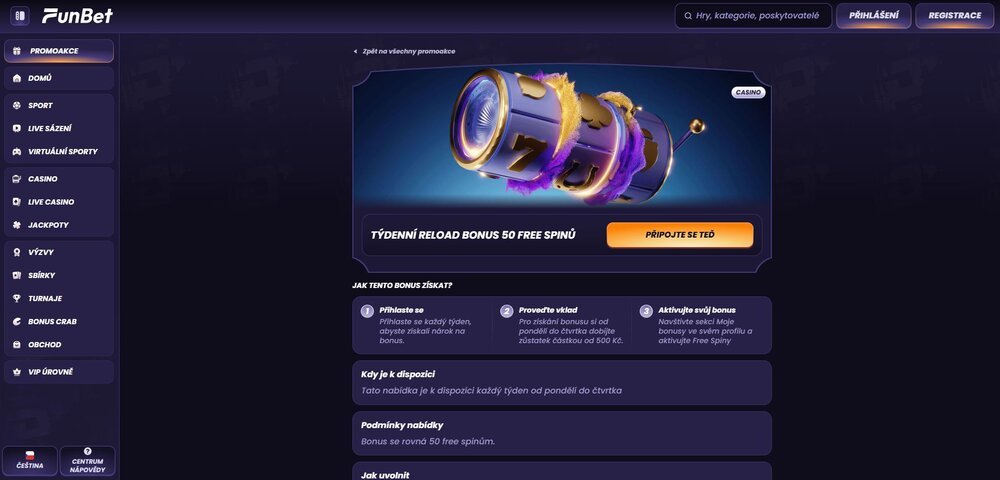 funbet free spiny