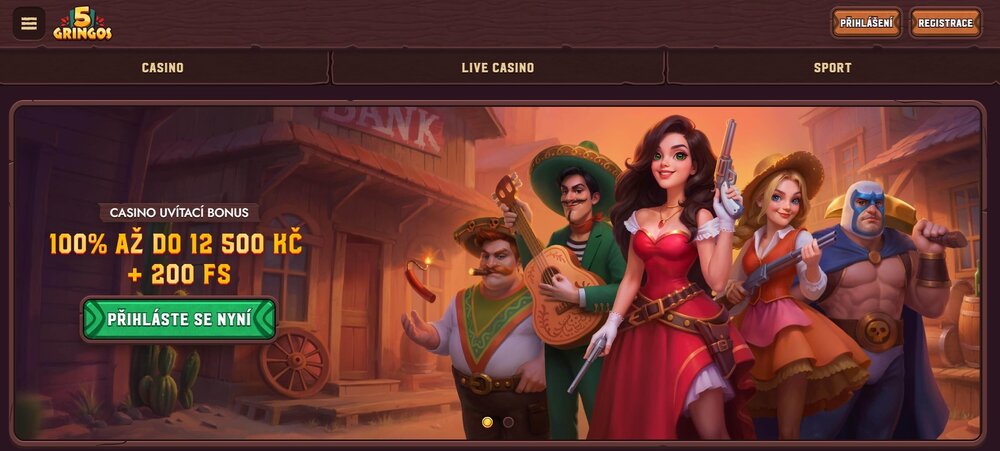 5Gringos free spins