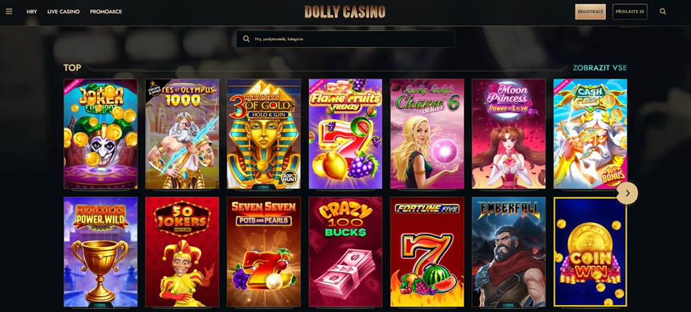 Nabídka výherních automatů
