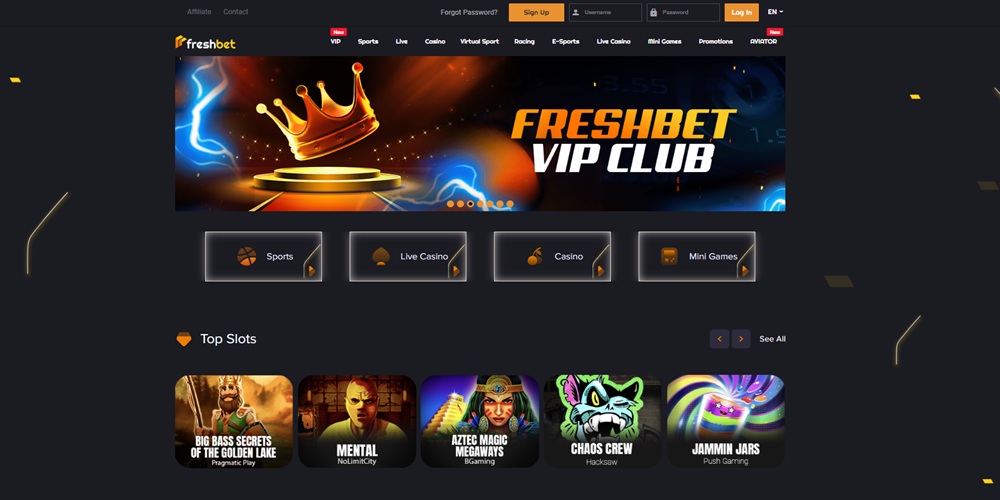 Web casina Freshbet