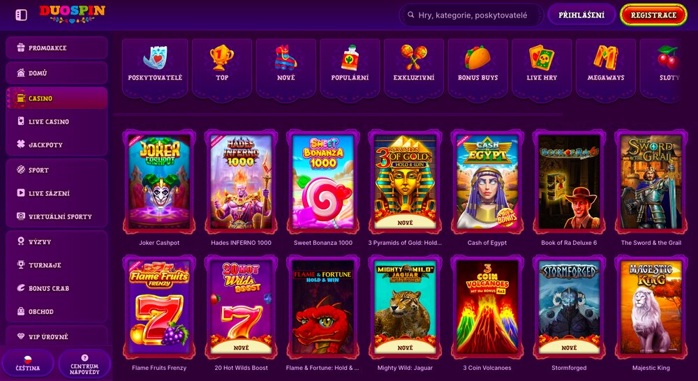 Duospin herní knihovna