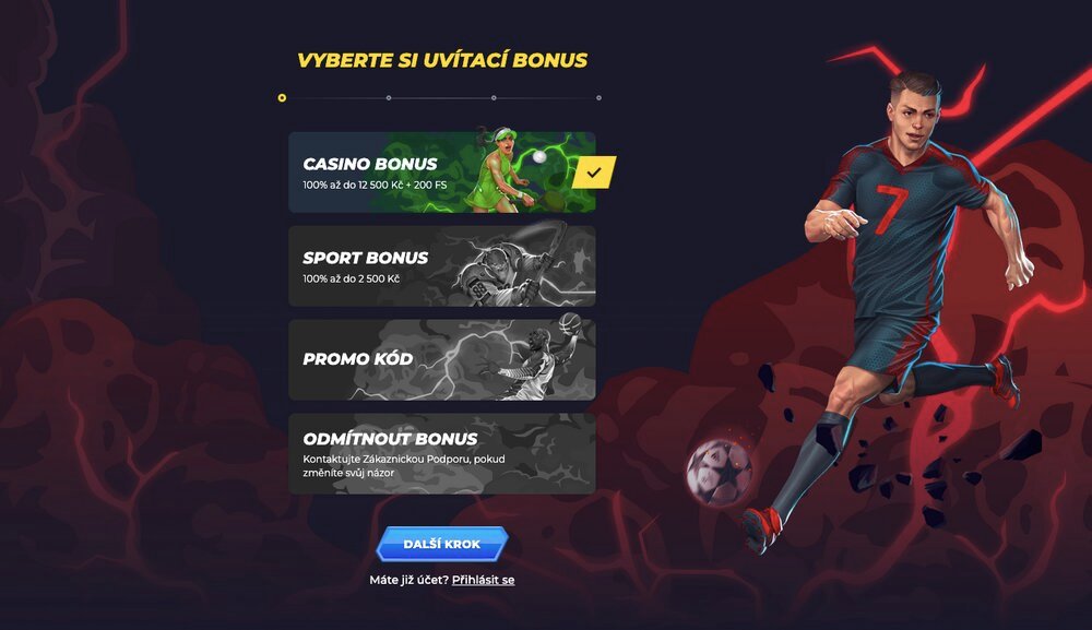 Powbet registrace