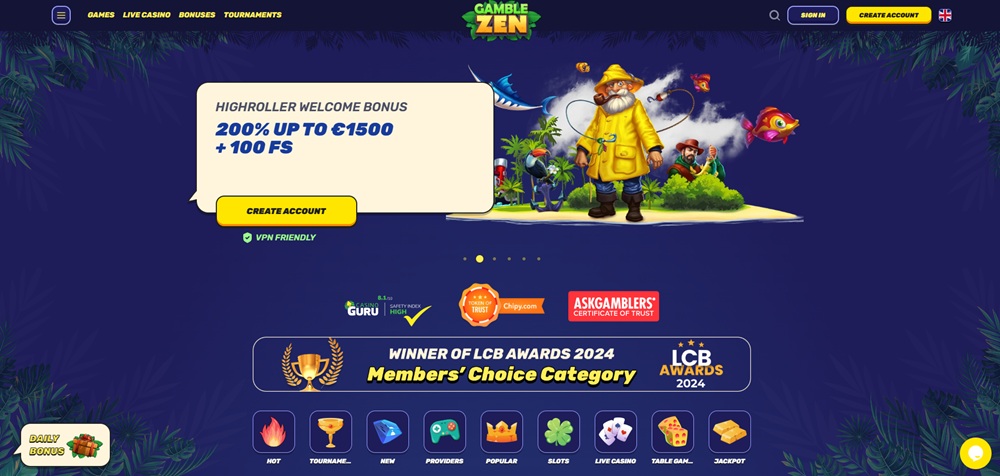 Gamblezen casino