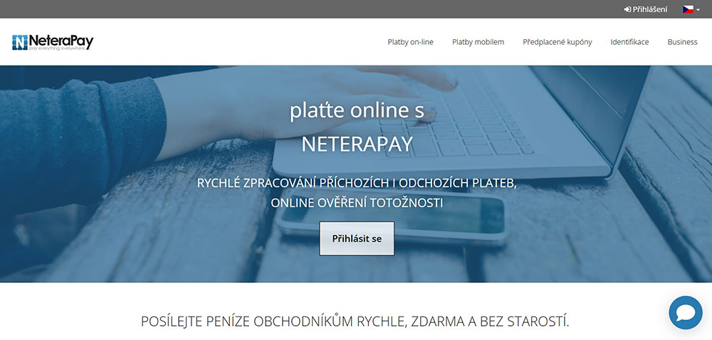 Jak na výběr peněz z účtu NeteraPay?