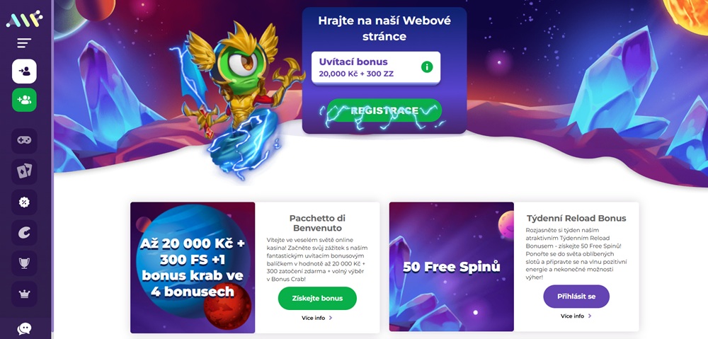 26499 Alf Casino vstupní bonus