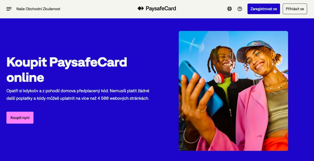 Paysafecard nákup online