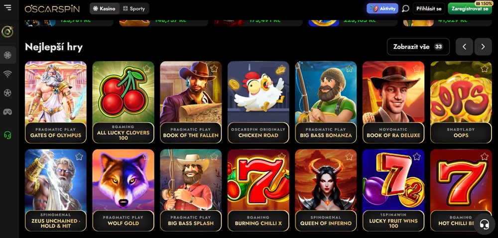OscarSpin web