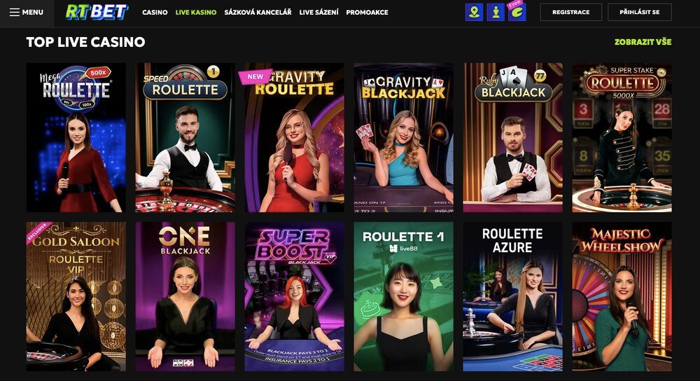 RTbet live casino