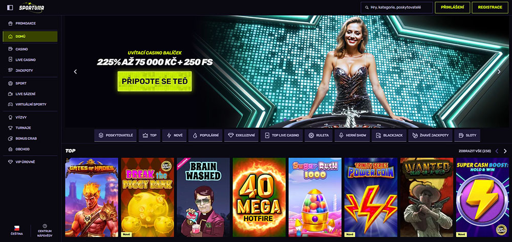Zahraniční casina pro české hráče