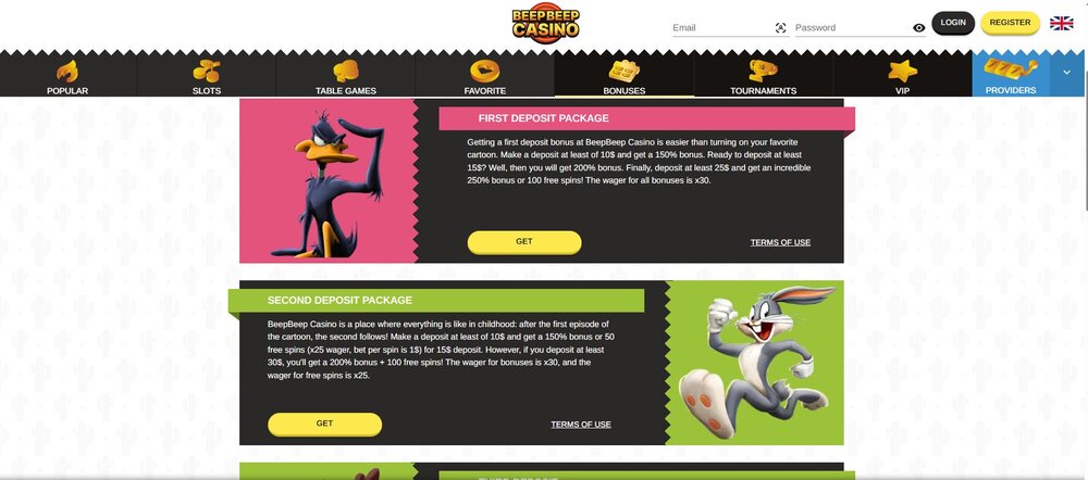 beep beep casino free spiny