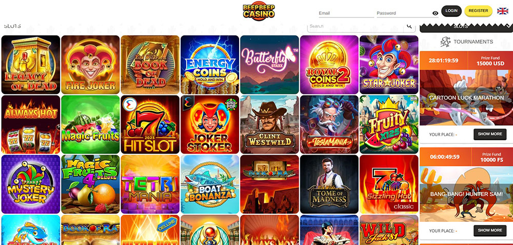 Nejlepší automaty v casinu Beep Beep