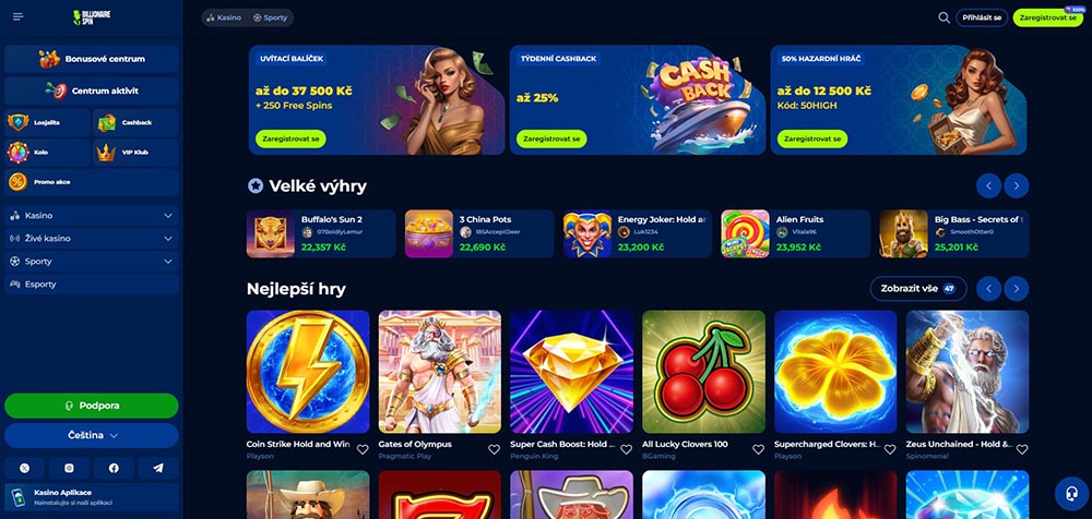 Billionairespin casino