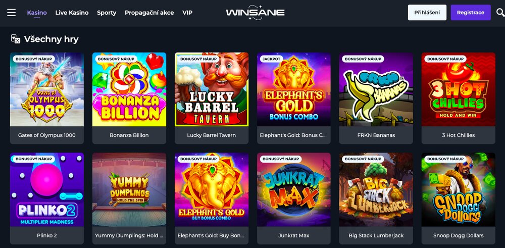 Winsane herní knihovna