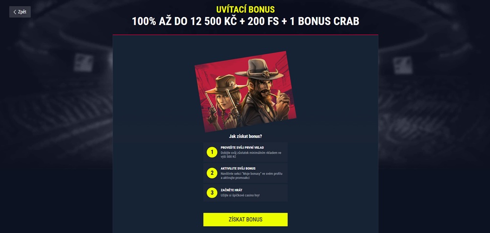 Zahraniční bonus za registraci