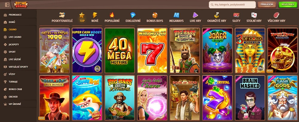 Stone Vegas casino automaty