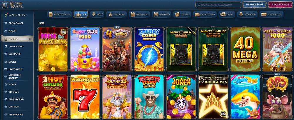 RichRoyal TOP automaty