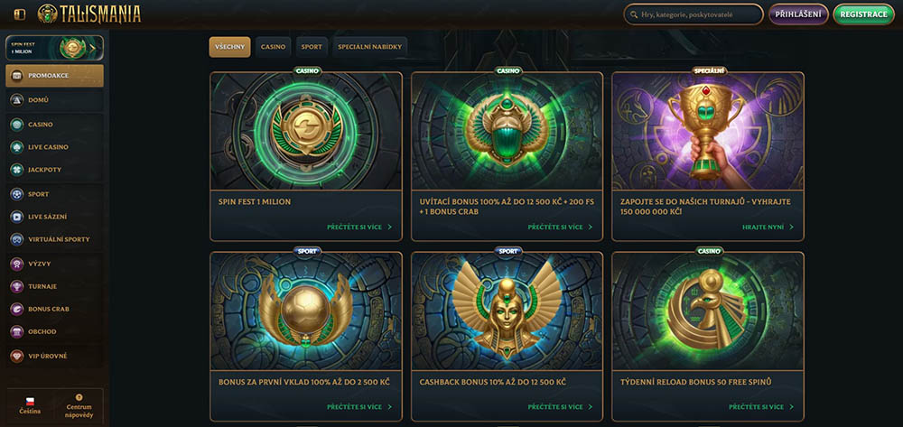 Talismania cashback – Jak získat bonusové peníze?