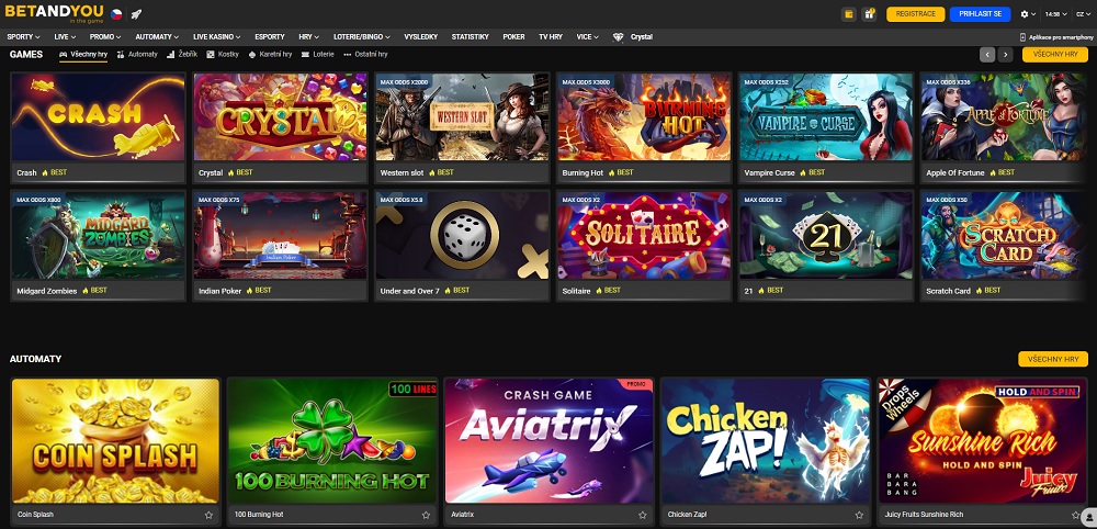 BETANDYOU casino náhled