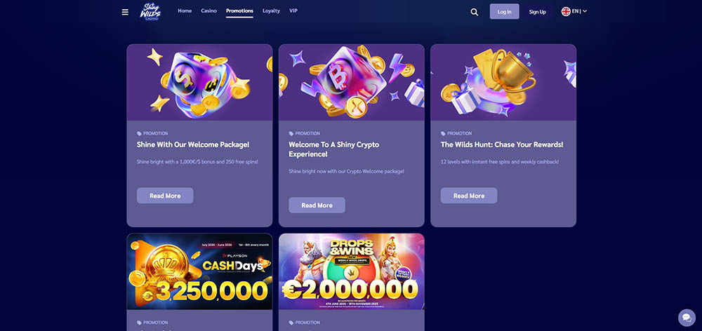 Free spins v casinu ShinyWilds