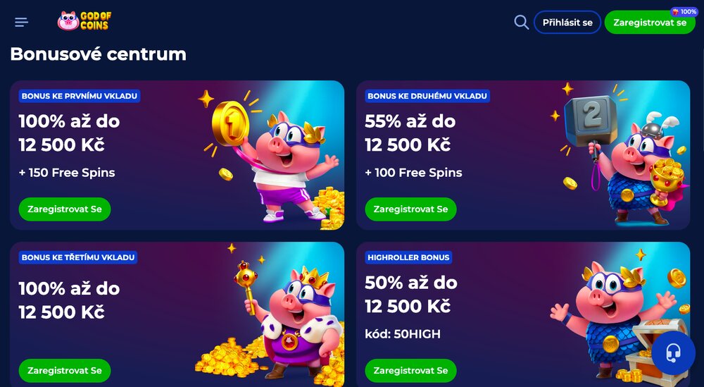 God of Coins bonusy s free spiny