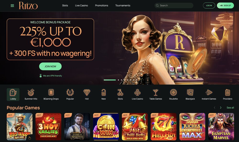 Ritzo webové rozhraní 