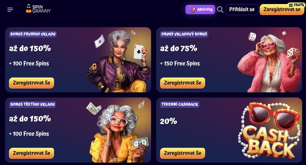 Spingranny free spins