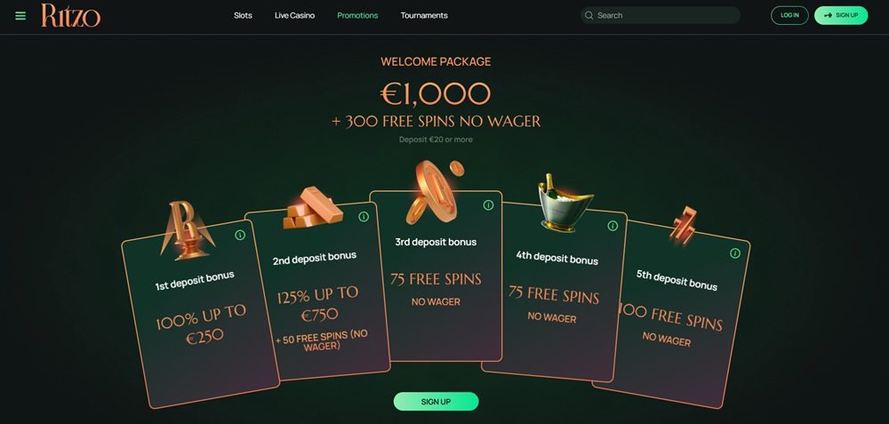 Ritzo bonusy