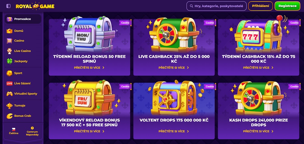Royal Game free spins náhled