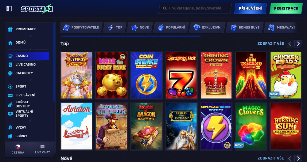 35545 Customer support v casinu Sportaza očima hráčů Sportaza úvodní