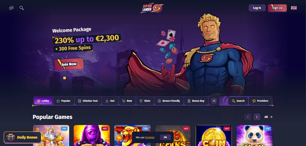 spinlander casino