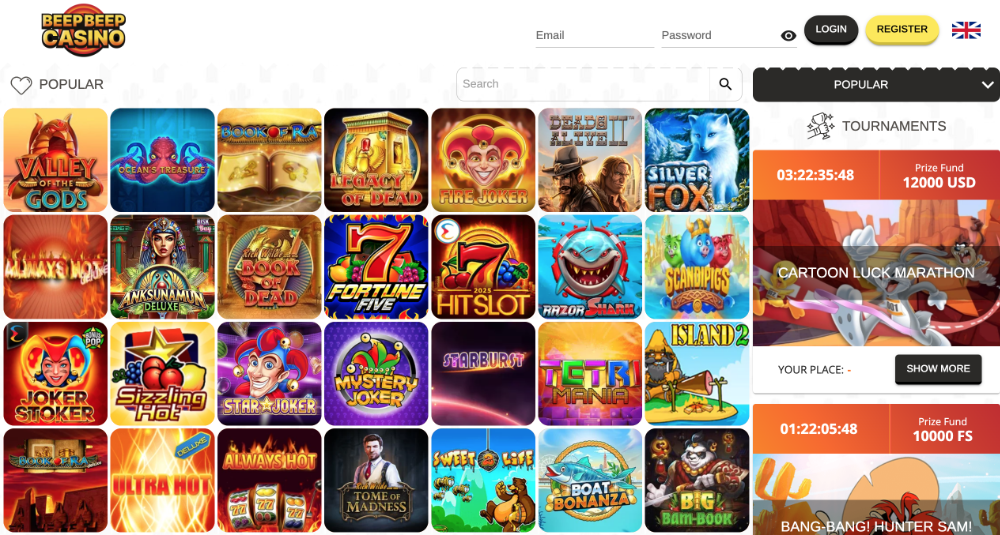 Customer support v casinu Beep Beep očima hráčů