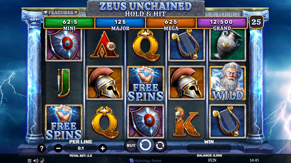 Zeus Unchained – Hold & Hit