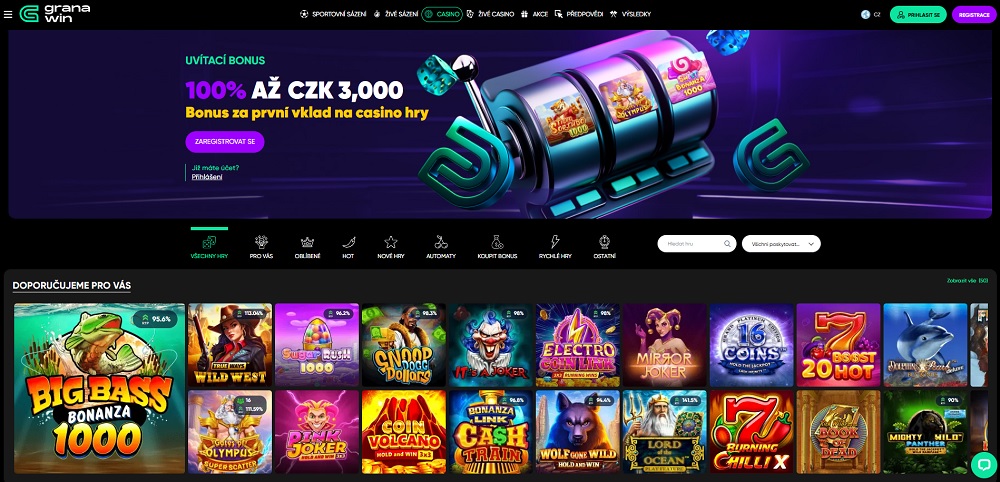 GranaWin casino náhled