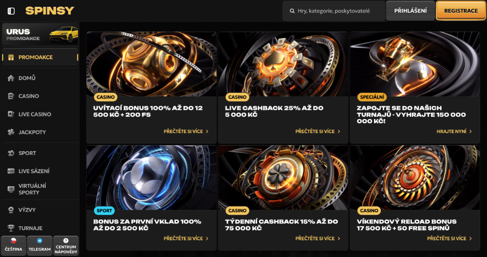 Spinsy – nejlepší bonusy [podzim 2025] úvodní