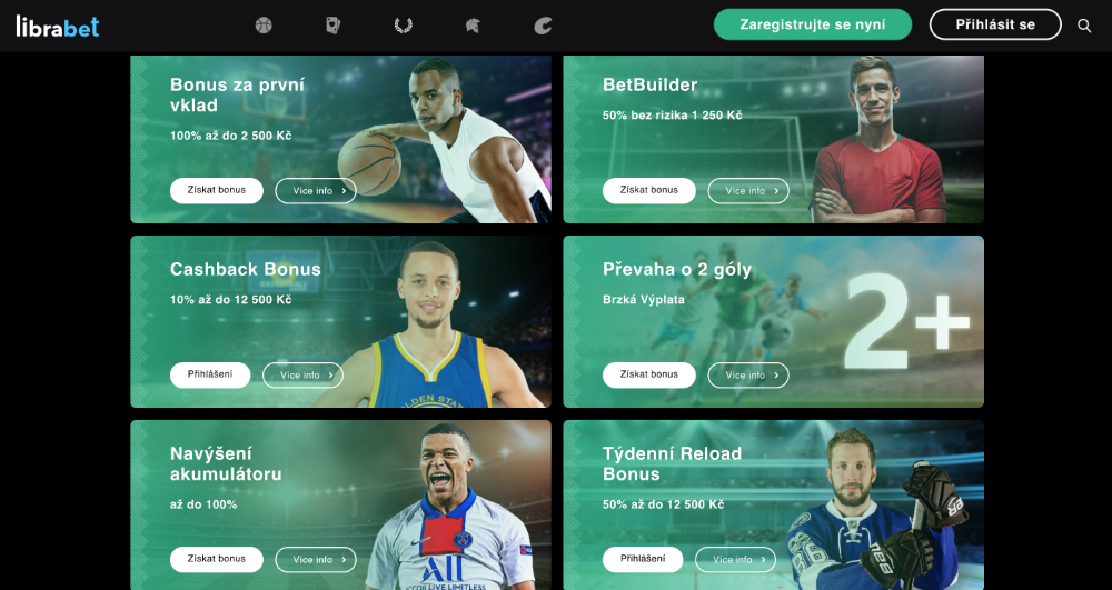 Nejlepší podzimní bonusy v LibraBet