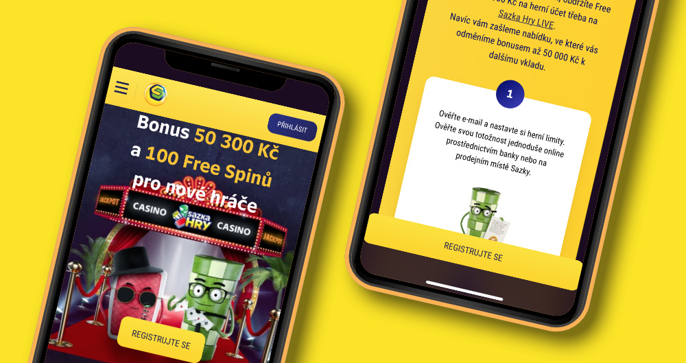 Mobilní aplikace Sazka Hry