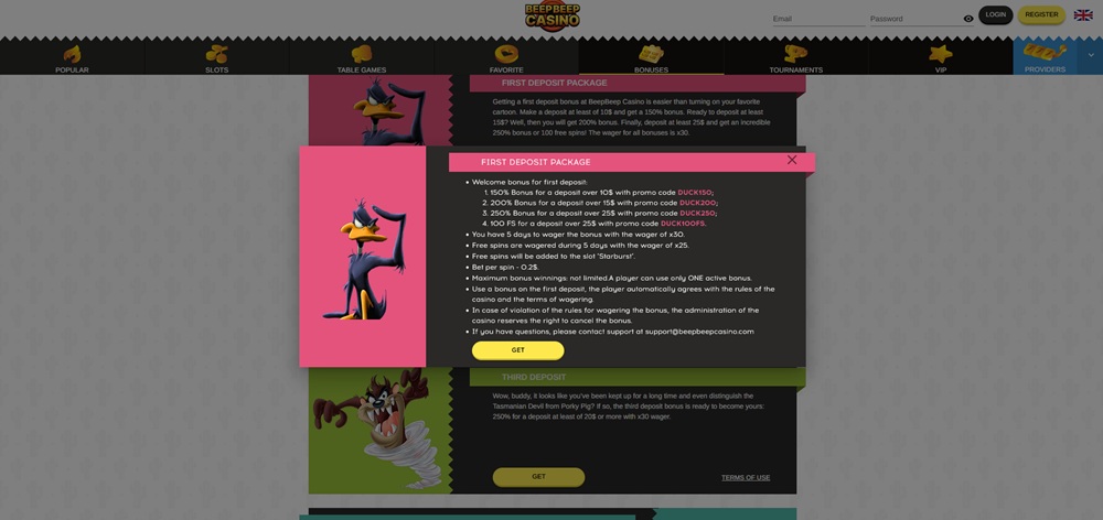 bb beep beep casino promo code uvod