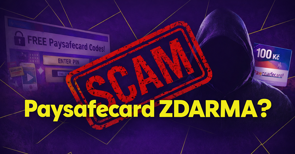 Paysafecard ZDARMA? Nenechte se oklamat