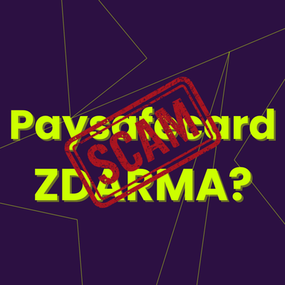 Paysafecard ZDARMA? Nenechte se oklamat