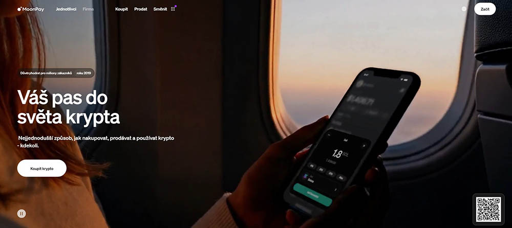MoonPay platebni metoda úvod