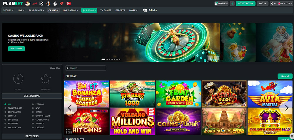 Planetbet casino úvod