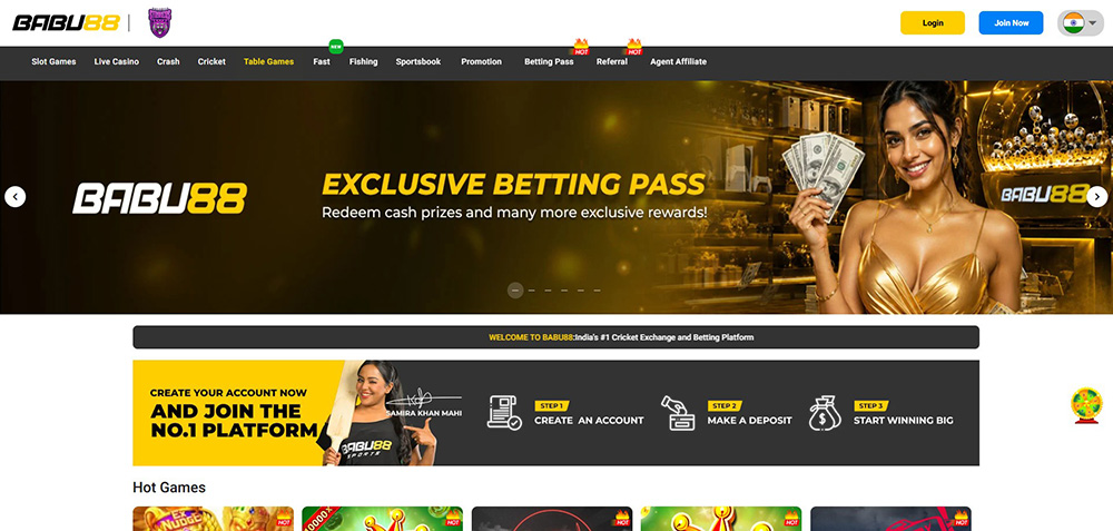 Babu88 casino úvod