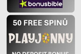 Speciální NO DEPOSIT BONUS v casinu PlayJonny: 50 free spinů zdarma [platí do 31. 12. 2025]